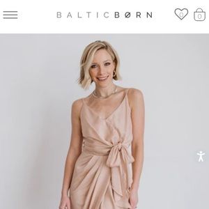 Baltic Born Satin Midi Dress
